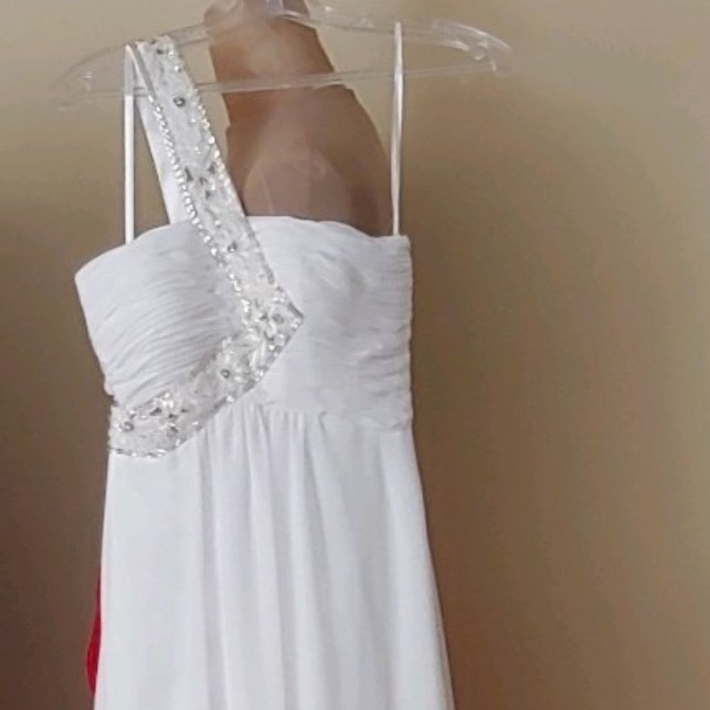 Christopher Henry for JOLI  white formal gown